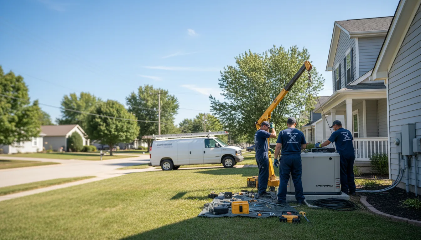 Generator Installation in Battle Ground, IN near me